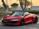 Audi R8 Spyder FSI Audi R8 Spyder 2016 GCC Specs V8 Convertible in Perfect Conditions