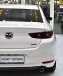 Mazda 3 EVOLVE EXCELLENT DEAL for our Mazda 3 ( 2023 Model ) in White Color GCC Specs