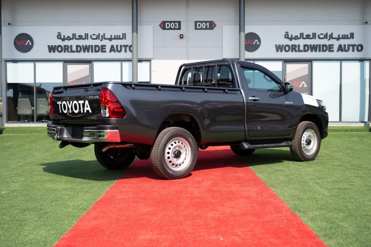 تويوتا هيلوكس 2.4 DIESEL 4x4 SINGLE CABIN 2026 MODEL GCC مواصفات مجلس التعاون الخليجي