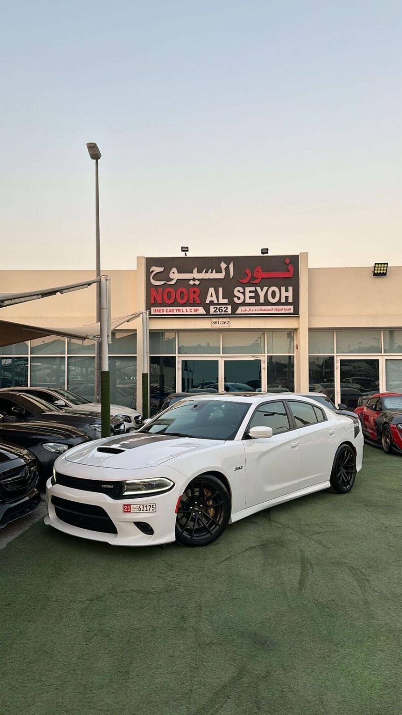 Dodge Charger DAYTONA DODGE CHARGER 392 GCC FULL OPTION 2018 PERFECT CONDITION