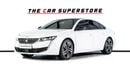 Peugeot 508 GT LINE GCC-1 Owner-Al Nabooda Warranty-Exclusive Leather Sports Seats With White Stitching