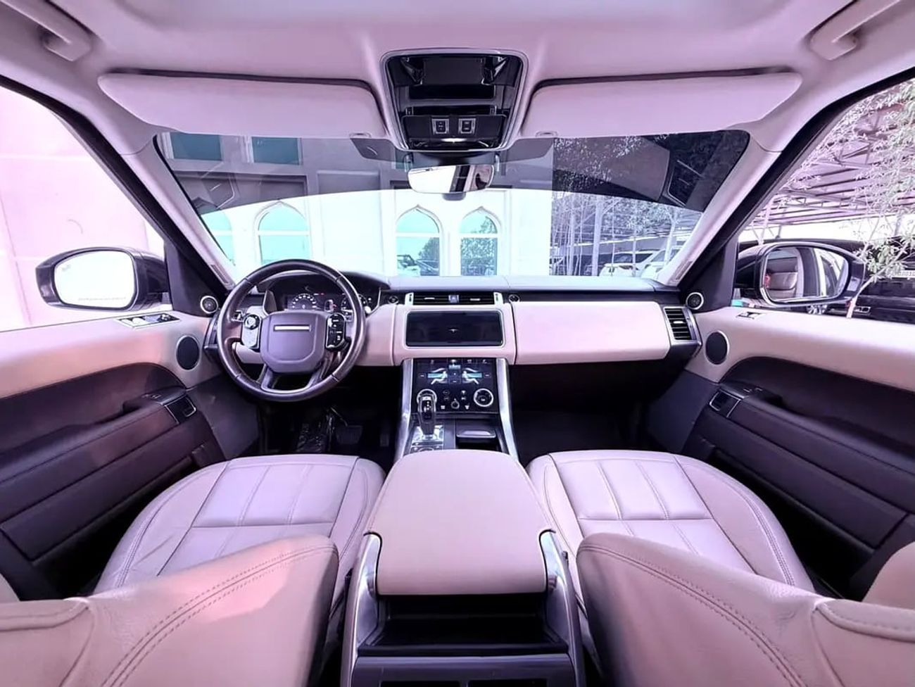 Land Rover Range Rover Sport SE رنج روفر سبورت صبغ وكالة خليجي بحالة ممتازة