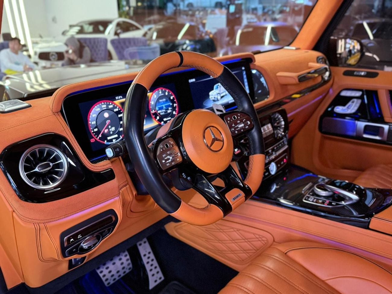 مرسيدس بنز G 63 AMG برابوس G800 سيارة G63 برابوس 800 موديل 2021 - طقم برابوس الأصلي - سجل صيانة كامل