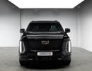 كاديلاك إسكالاد سبورت بلاتينيوم Black Edition • FDSH • Warranty + Service Contract Until • GCC