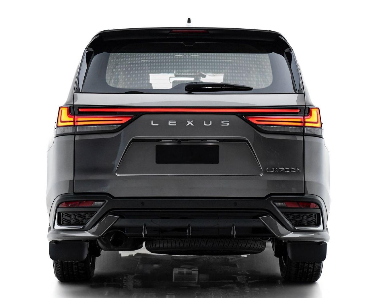 Lexus LX700h F SPORT AUTOPARK - TITANIUM/RED - 2026 - FULL OPTION