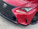 Lexus RC350 F sport 3.5L V6 / ELECTRONIC CLUSTER / COOLING AND HEATING SEATS / MOUSE / BIG SCREEN