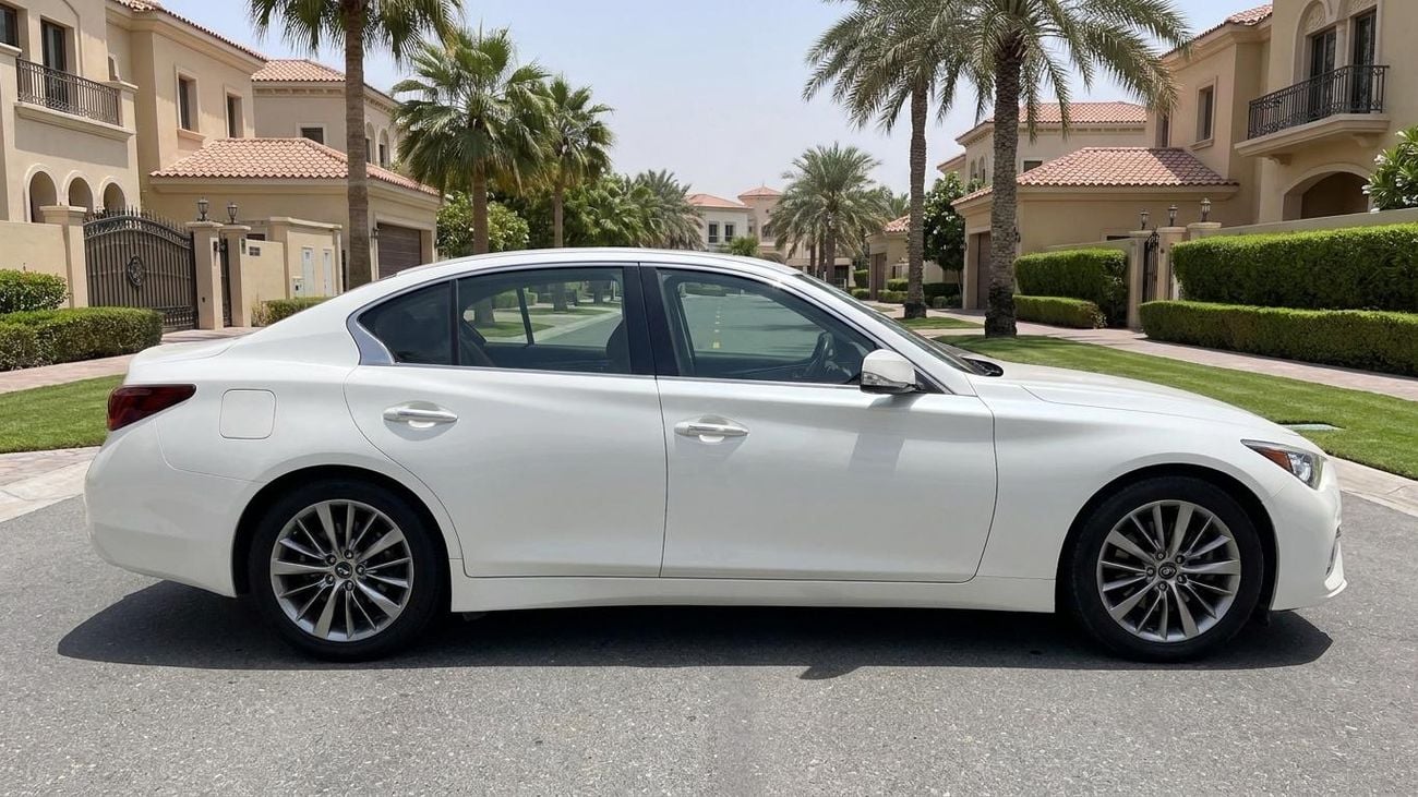 Infiniti Q50 LUXE 2024 | AED 1246/Month | 0 DP | 30 Day Return | Warranty | Service History