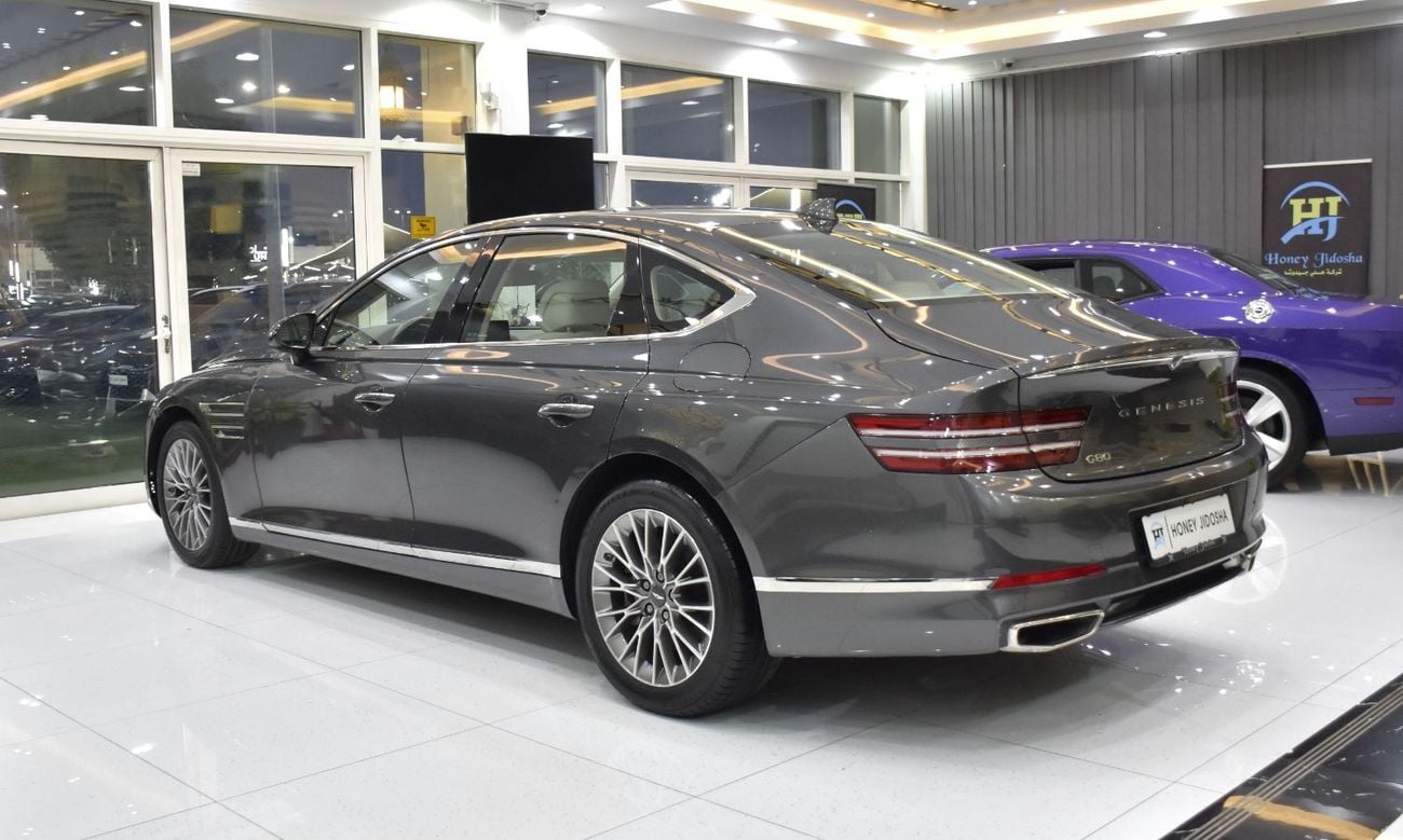 Genesis G80 EXCELLENT DEAL for our Genesis G80 ( 2021 Model ) in Grey Color American Specs