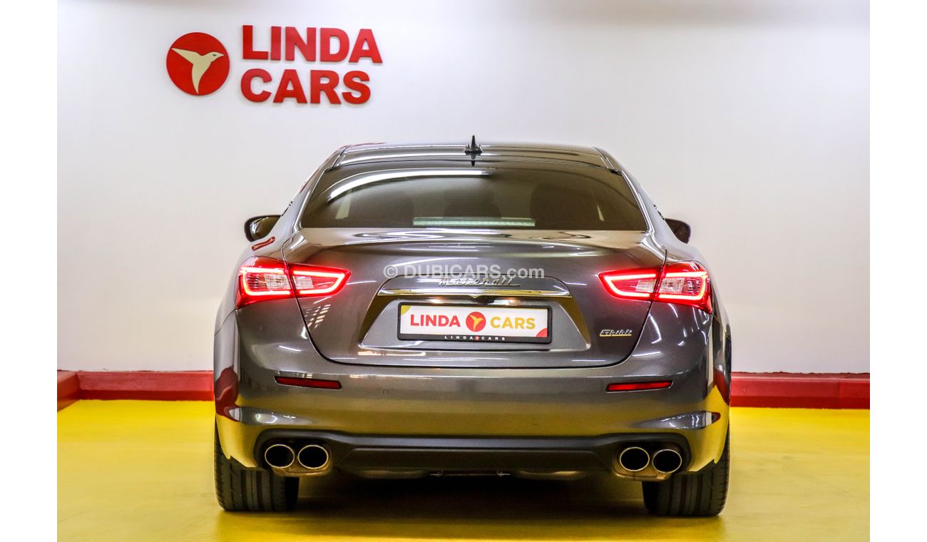 Maserati Ghibli Maserati Ghibli 2018 GCC under Agency Warranty with Flexible Down-Payment.