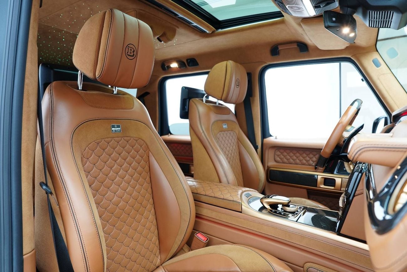 مرسيدس بنز G 63 AMG BRABUS G800 برابوس G800 وايدستار، برابوس الأصلية، حزمة ألياف الكربون الكاملة، زجاج خلفي، ستارلايت!!