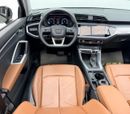 Audi Q3 40 TFSI PROGRESS BLACK 2024 Audi Q3 40 TFSI Quattro, 2029 Audi Warranty + Service Pack, Very Low Km, Fully Loaded, GCC