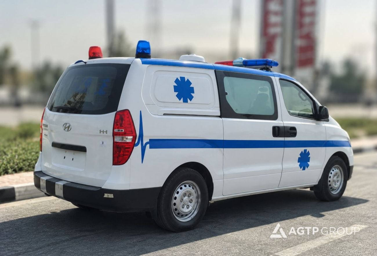 Hyundai H-1 AMBULANCE 2.4L Petrol | Manual | FULL OPTION | GCC Specs | Medical Conversion | Brand New | LHD | EXPORT ONLY
