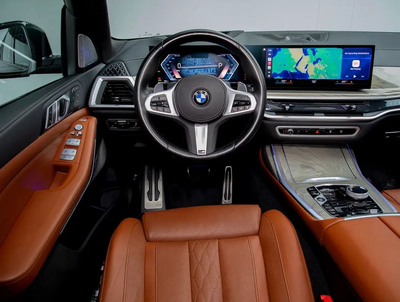 BMW X7 XDRIVE40I M SPORT Warranty + Service Package • Full Service History • GCC