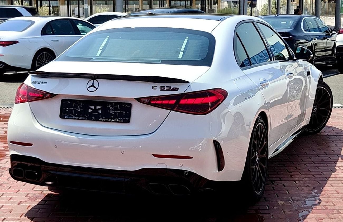 Mercedes Benz C 63 S Agency Warranty 2026 GCC