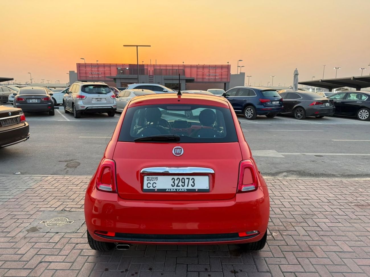 Fiat 500 DOLCEVITA A small, stylish, and economical car