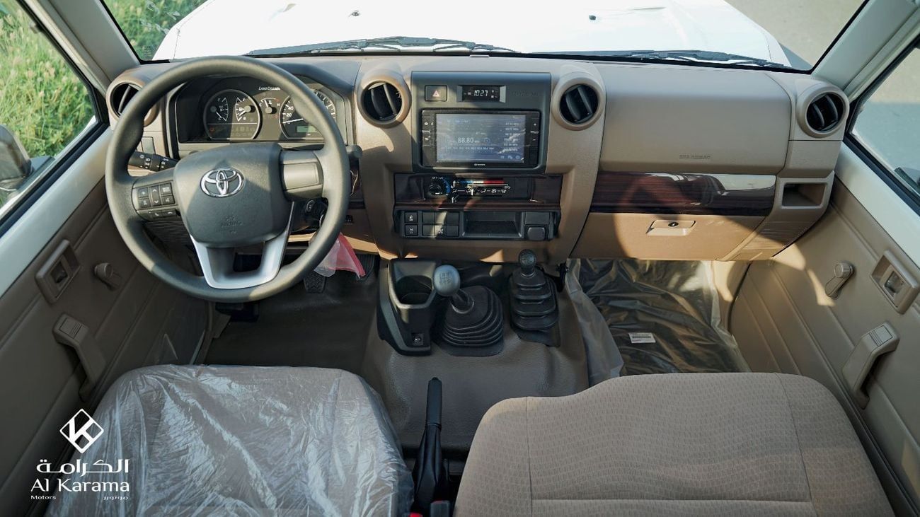 Toyota Land Cruiser 70 LC 78 HARDTOP 2.8L MT - 4x4 - GCC - Brand New - Dual Tank