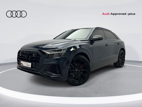 أودي Q8 55 TFSI quattro 340hp Crimson Red Edition (رقم المرجع: 53845)