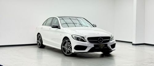 مرسيدس بنز سي 43 ايه ام جي STANDARD مرسيدس C43 AMG 4Matic موديل 2018، سجل صيانة كامل، كاملة المواصفات، بحالة ممتازة، خليجية