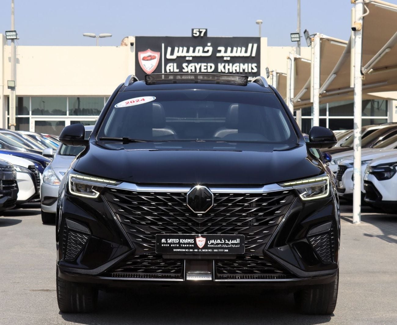 أم جي RX5 LUXURY خالية من الحوادث - خليجية - كاملة المواصفات - حالة ممتازة من الداخل والخارج