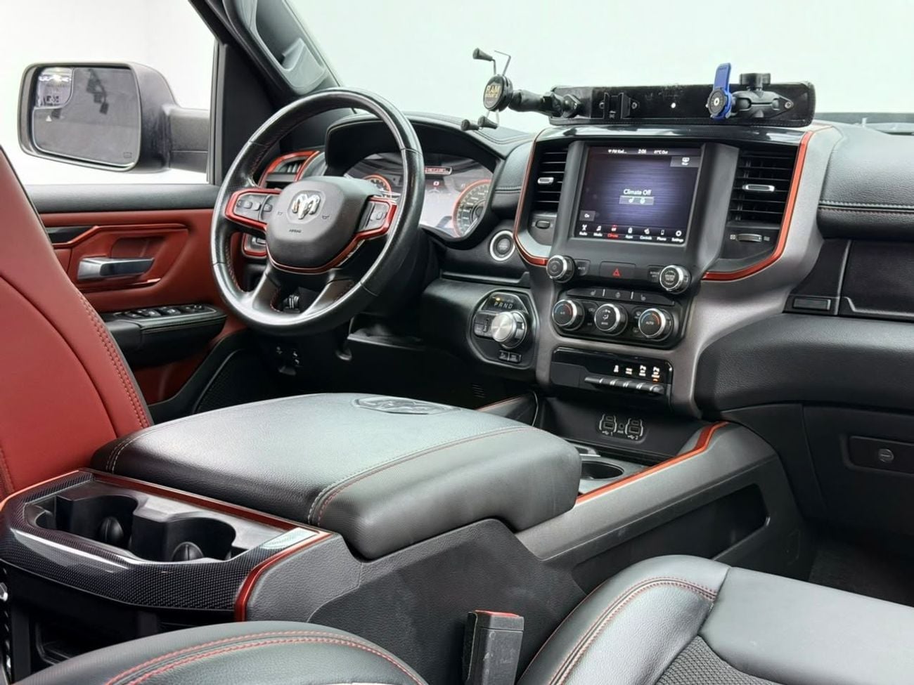 RAM 1500 REBEL 2021 RAM 1500 Rebel Double Cab / Camper Conversion, Warranty, Full Service History, GCC.