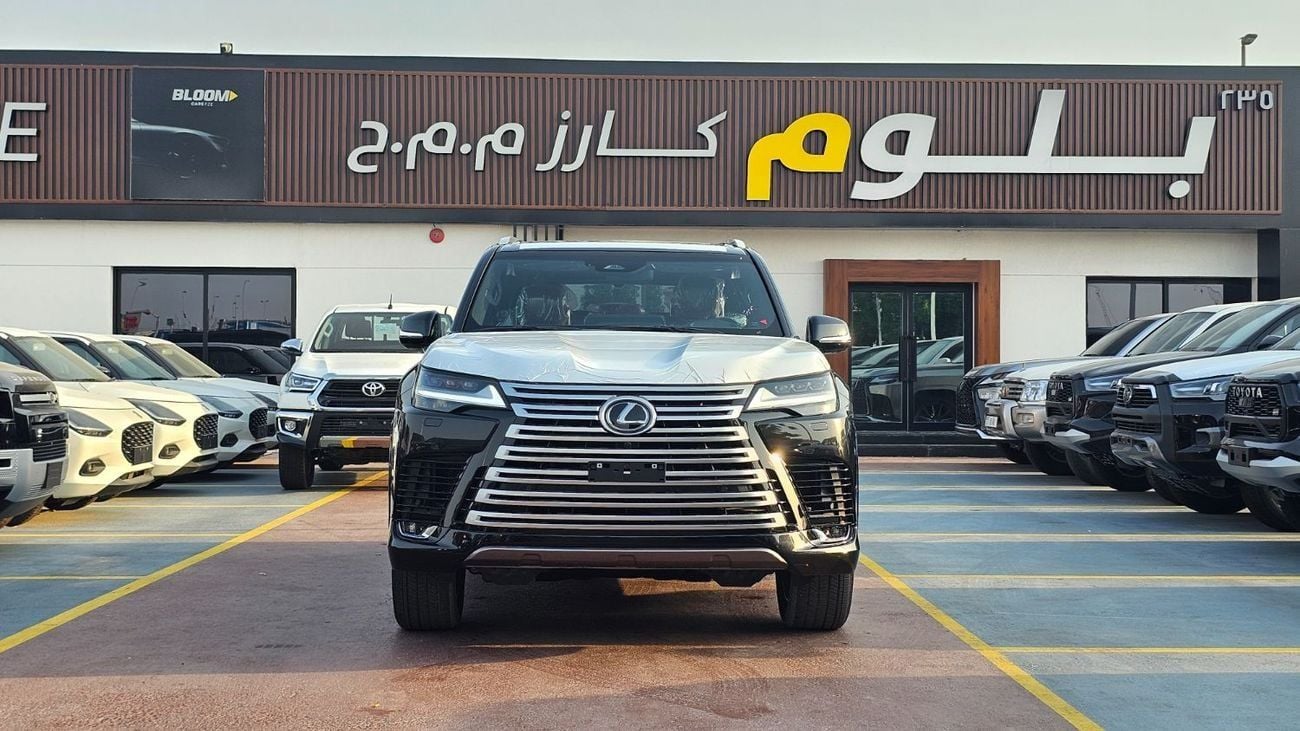 لكزس LX 700h SIGNATURE Lexus LX700h 4WD hybrid SUV 3.5L twin-turbo V6 E2026 MODEL BLACK-/RED BLACK INTERIOR AUTOPARK