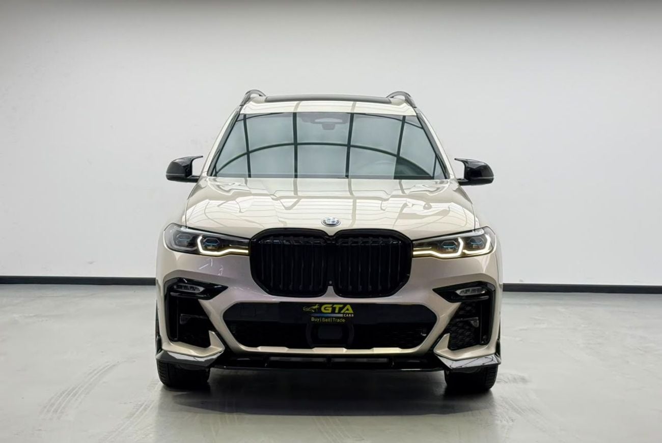 BMW X7 50i PURE EXCELLENCE 2019 BMW X7 xDrive50i M-Sport, Warranty, Full BMW Service History, Pilot Chairs, Fully Loaded, GCC