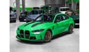 بي أم دبليو M3 2024 - SPECIAL COLOR - DEALERS WARRANTY AND CONTRACT SERVICE - M3 CS - GCC