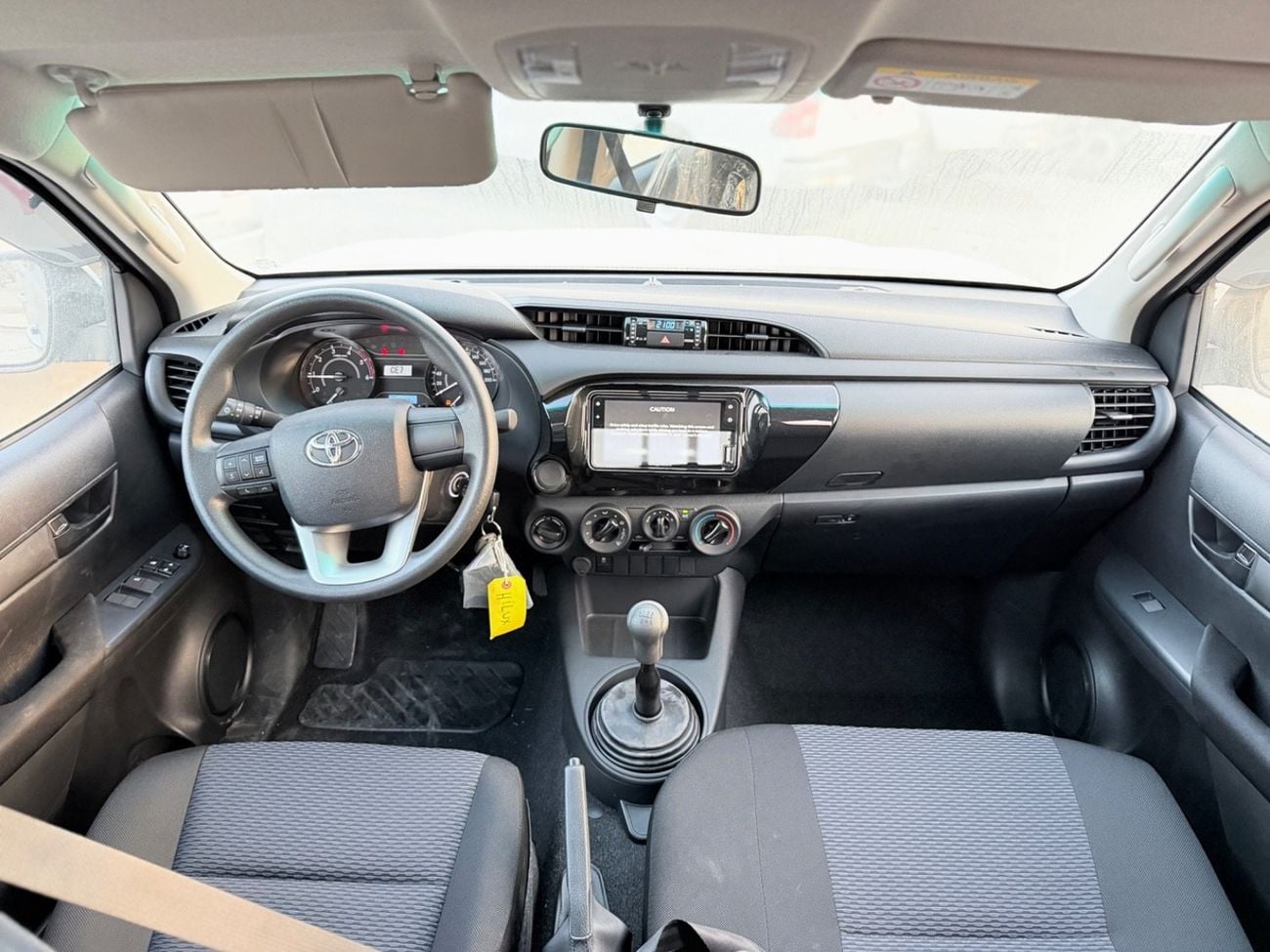 Toyota Hilux DLX 2026 Toyota Hilux 2.4L Diesel 4WD Double Cab Pickup, equipped with a manual transmission. Powered by