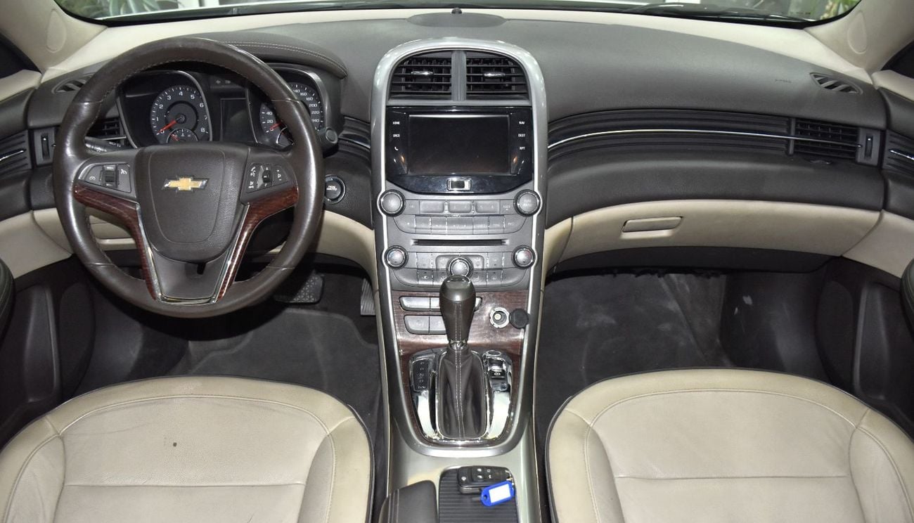 Chevrolet Malibu LTZ LTH EXCELLENT DEAL for our Chevrolet Malibu LTZ ( 2015 Model ) in White Color GCC Specs