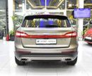 Lincoln MKX RESERVE EXCELLENT DEAL for our Lincoln MKX 2.7 ECOBoost AWD ( 2016 Model ) in Beige Color GCC Specs