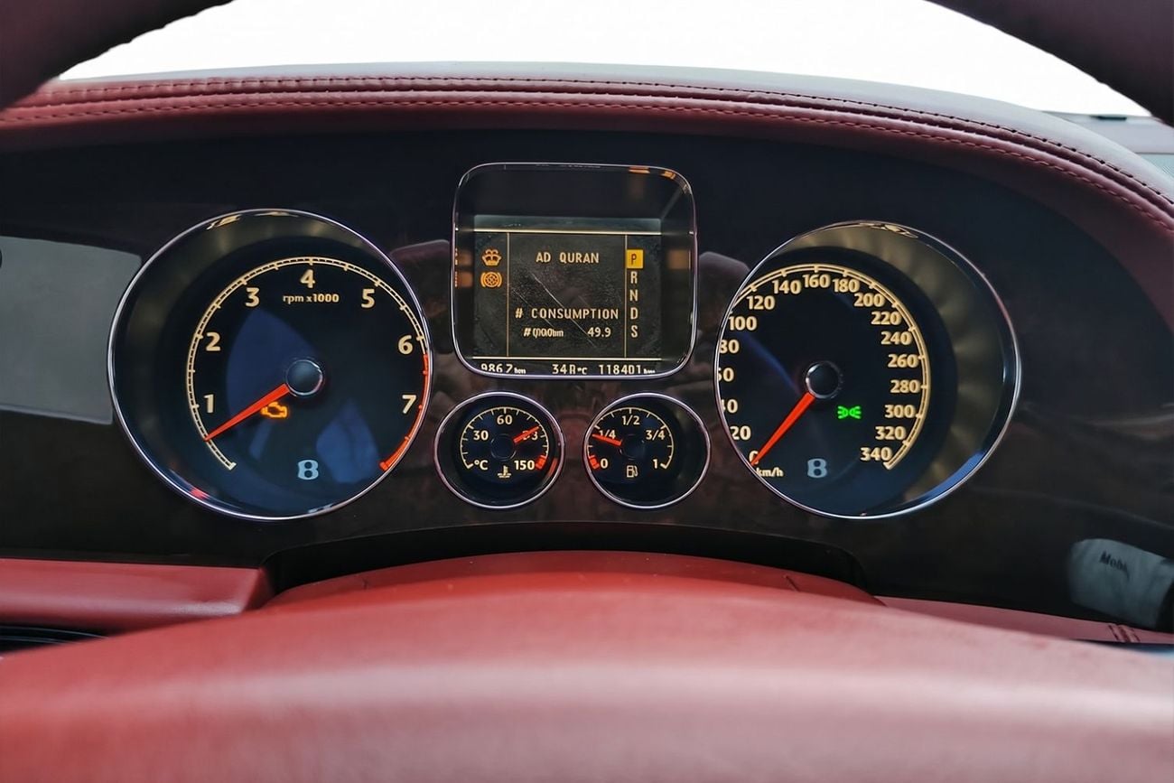 Bentley Continental GT W12 2008 | GCC SPECS | 118,500 KM | 6.0L W12