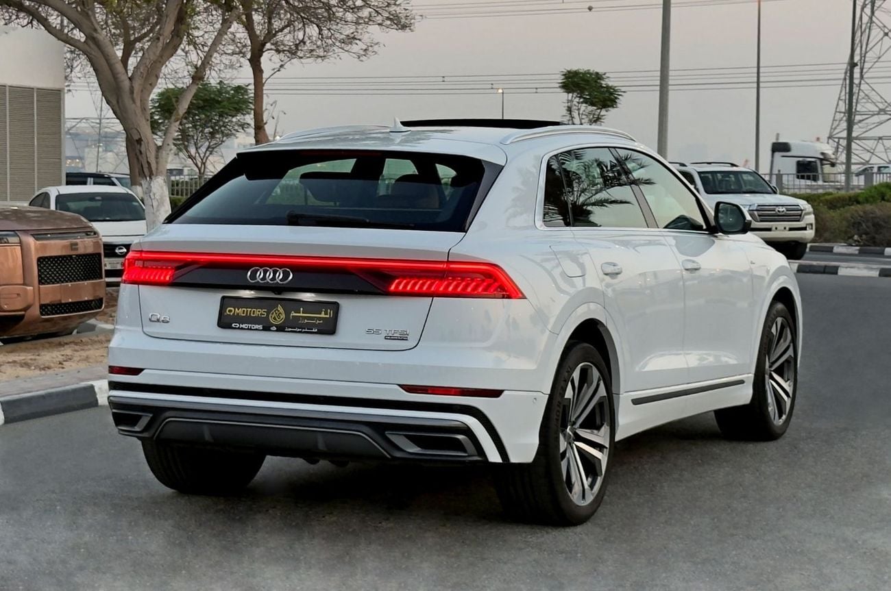 Audi Q8 55 TFSI S-LINE 2019 Audi Q8 55TFSI Quattro S Line, GCC Specifications