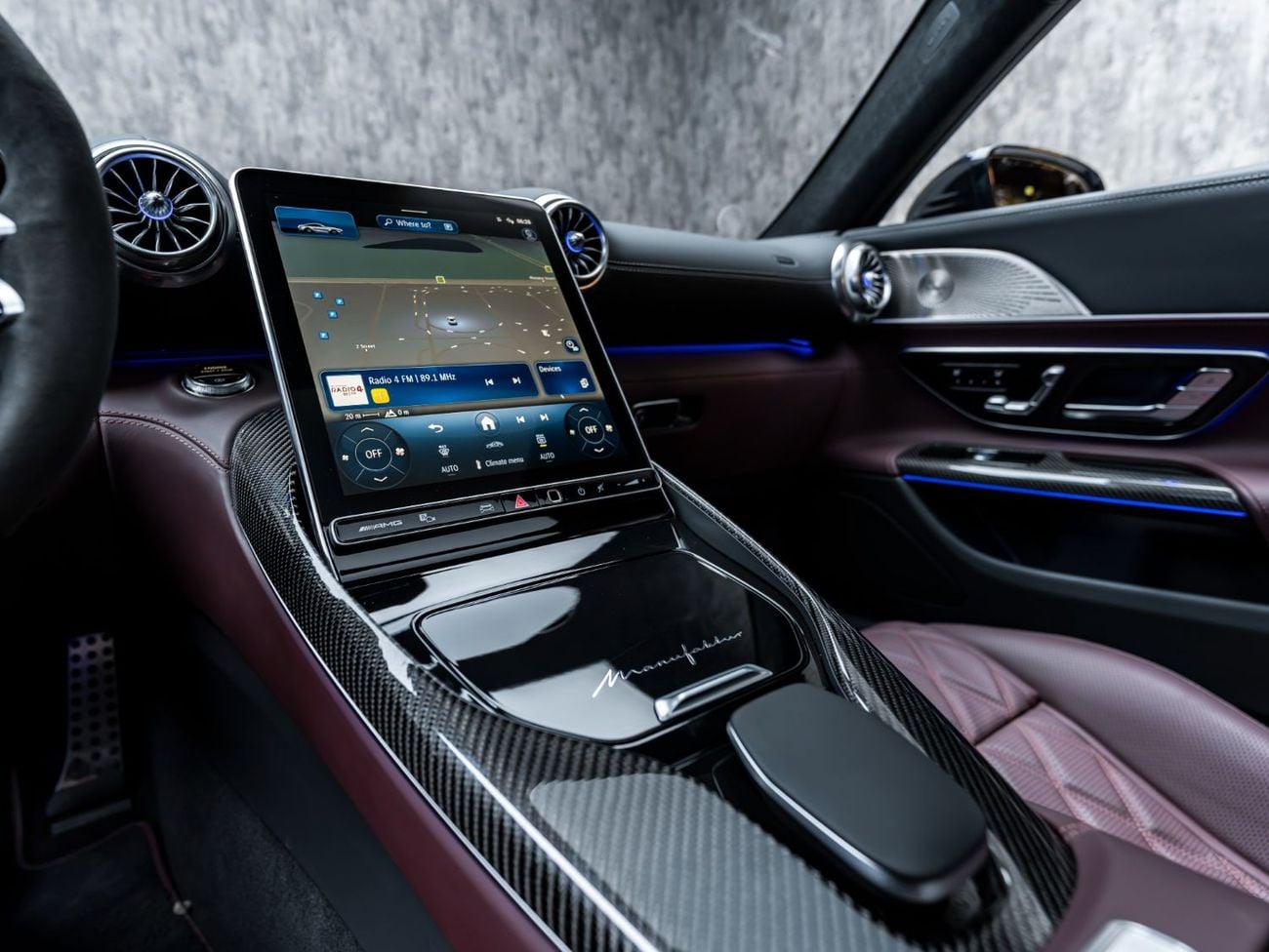 Mercedes Benz AMG GT 63 BUY NOW, PAY LATER | THE BLACKLINE STANDARD | 2030 Warranty and Service Contract, Low KMs, GCC