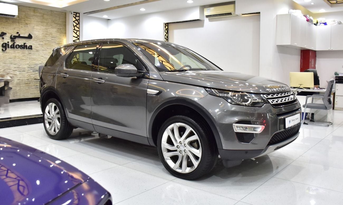 لاند روفر دسكفري سبورت HSE LUXURY EXCELLENT DEAL for our Land Rover Discovery Sport HSE Luxury ( 2016 Model ) in Grey Color GCC Specs