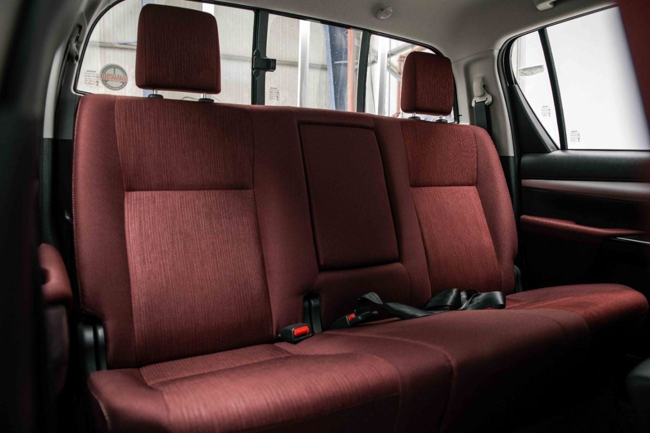Toyota Hilux GLX 2.7L - Super White Inside Red | Export Only