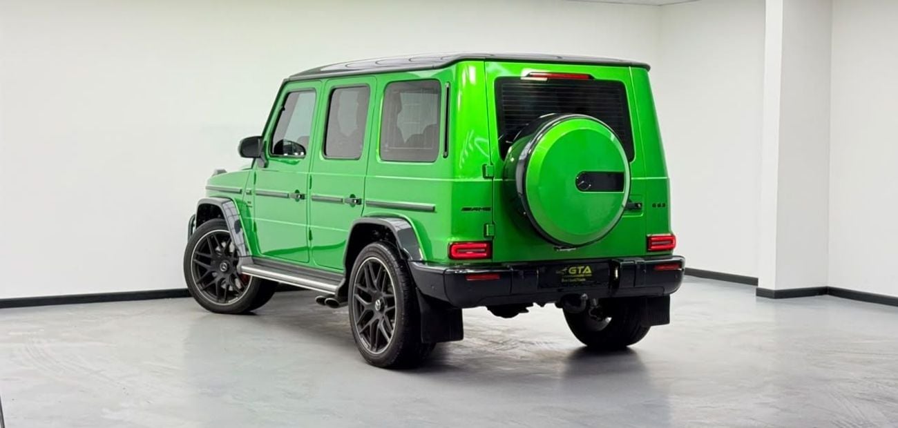 Mercedes Benz G63 AMG STANDARD 2022 Mercedes Benz G63 AMG G Manufaktur, MB Warranty + Service Pack, Carbon Fiber Interior, GCC