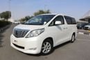 Toyota Alphard For export, the steering wheel is on the right side.