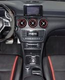 مرسيدس بنز A45 إيه إم جي عرض ممتاز لسيارة مرسيدس بنز A45 AMG 4Matic Edition 1 (موديل 2014) باللون الأبيض بمواصفات خليجية