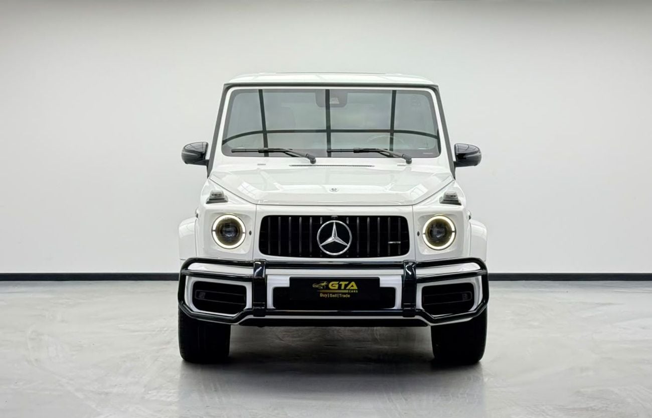 مرسيدس بنز G 63 AMG STANDARD مرسيدس بنز G63 AMG موديل 2022، باقة نايت، ضمان، سجل صيانة كامل، مقصورة داخلية من ألياف الكربون، دول