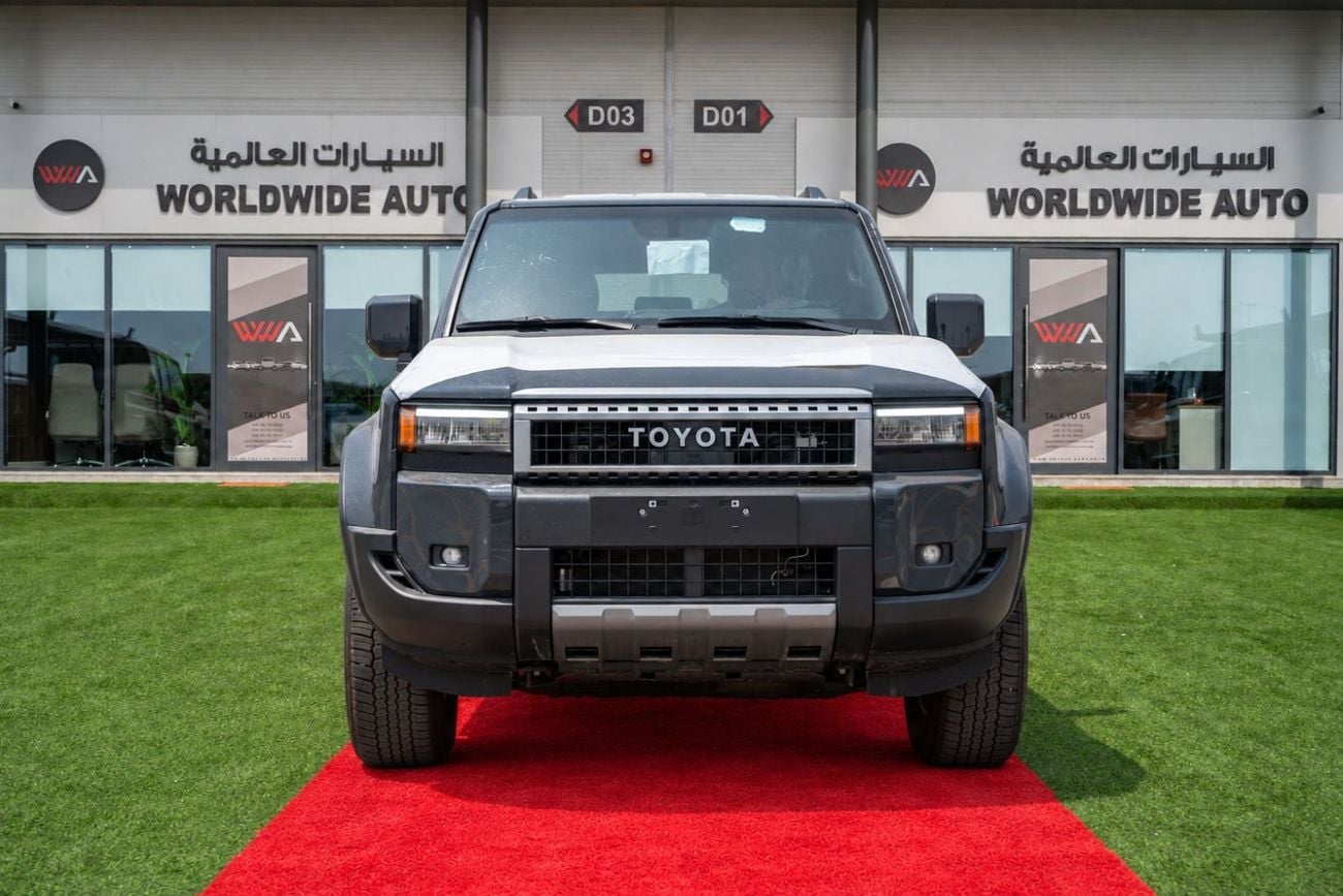 تويوتا برادو PRADO 2.8 DIESEL LIMITED AUTOMATIC FOUR WHEEL DRIVE 7 SEATS 5 DOOR