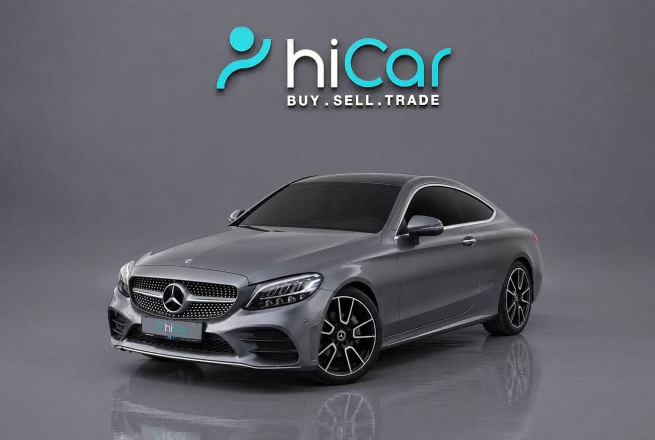 Mercedes Benz C 200 Coupe AED 2,299 P.M • 0% Downpayment • Mercedes-Benz C 200 Premium • 1 Year Warranty
