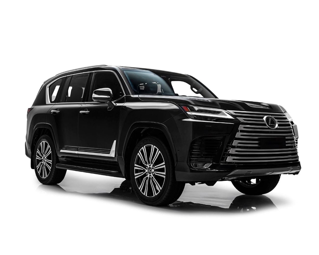 لكزس LX 700h سيجنتشر أسود/أحمر - أوتوبارك - مواصفات عمانية - توربو سبورت