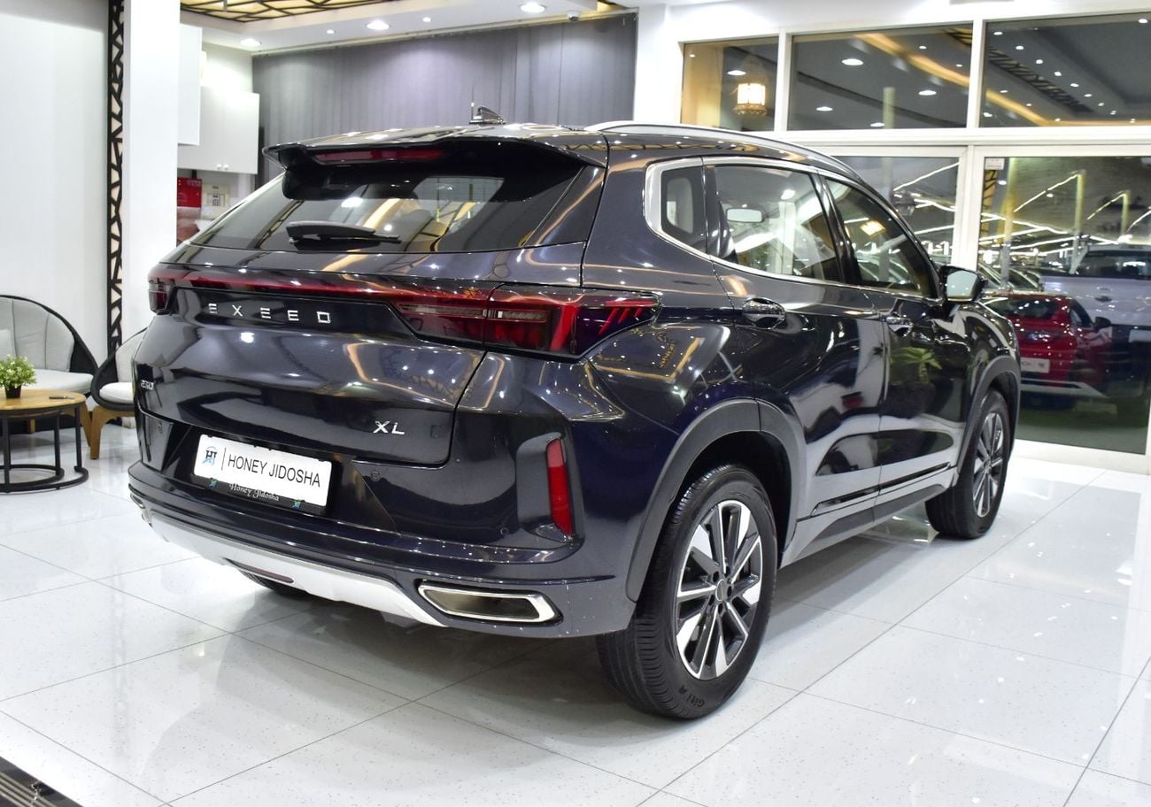 Exeed LX EXCELLENT DEAL for our Exeed LX 230T ( 2024 Model ) in Dark Blue Color GCC Specs