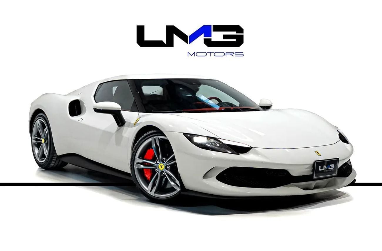 فيراري 296 GTB GTS FRONTLIFT | TWO TONE INTERIOR | ENGINE COVERS IN CARBON FIBRE | MATTE GREY WHEELS