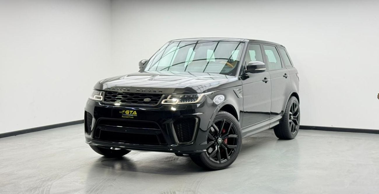 Land Rover Range Rover Sport SVR 2018 Range Rover Sport SVR, Land Rover Full Service History, GCC Specs