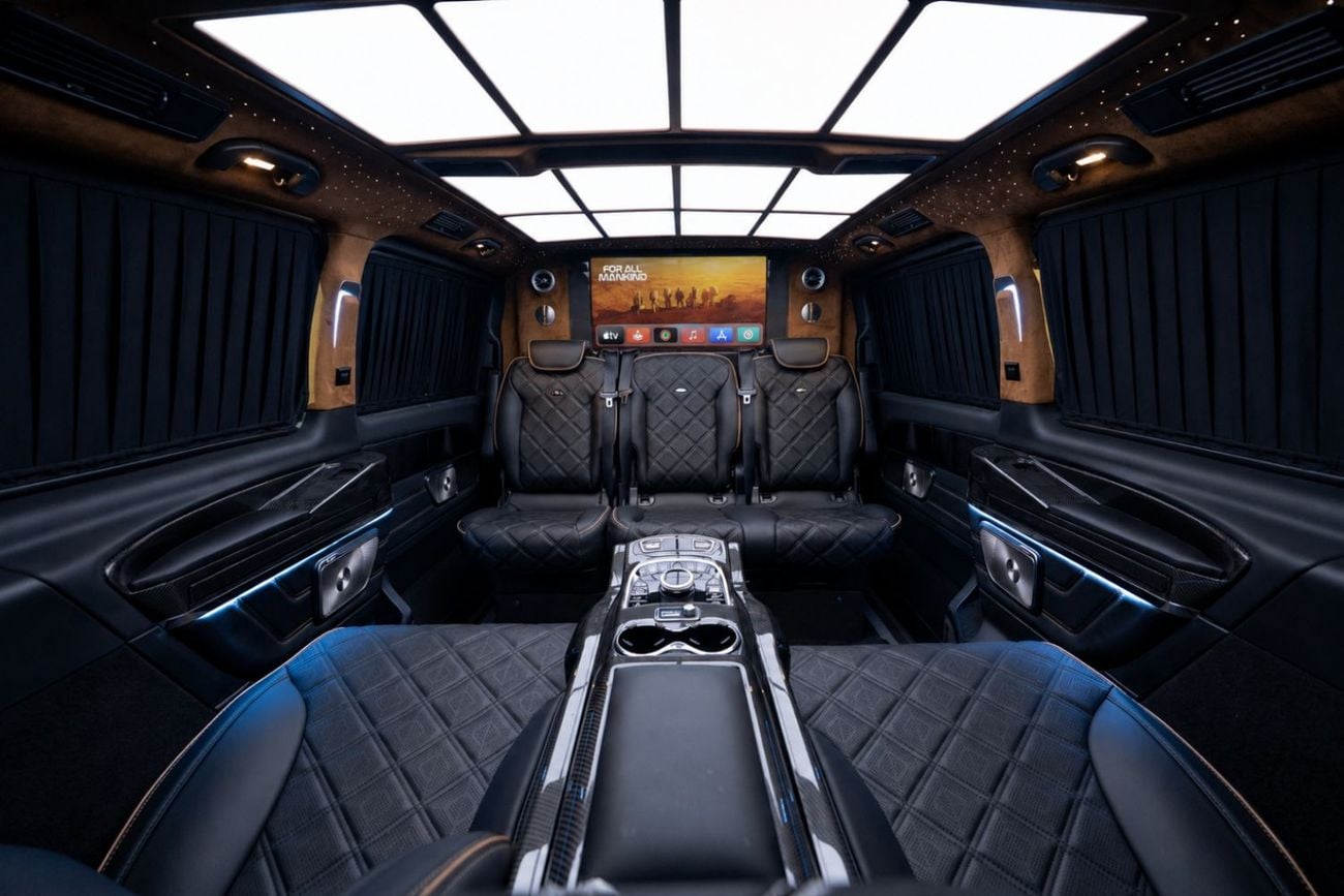Mercedes Benz V300 VLINE VIP EDITION NEW ARRIVAL 2026 MODEL VIP MERCEDES GCC V300 with ADDITIONAL REAR AC - 2 Years Warranty by VLINE