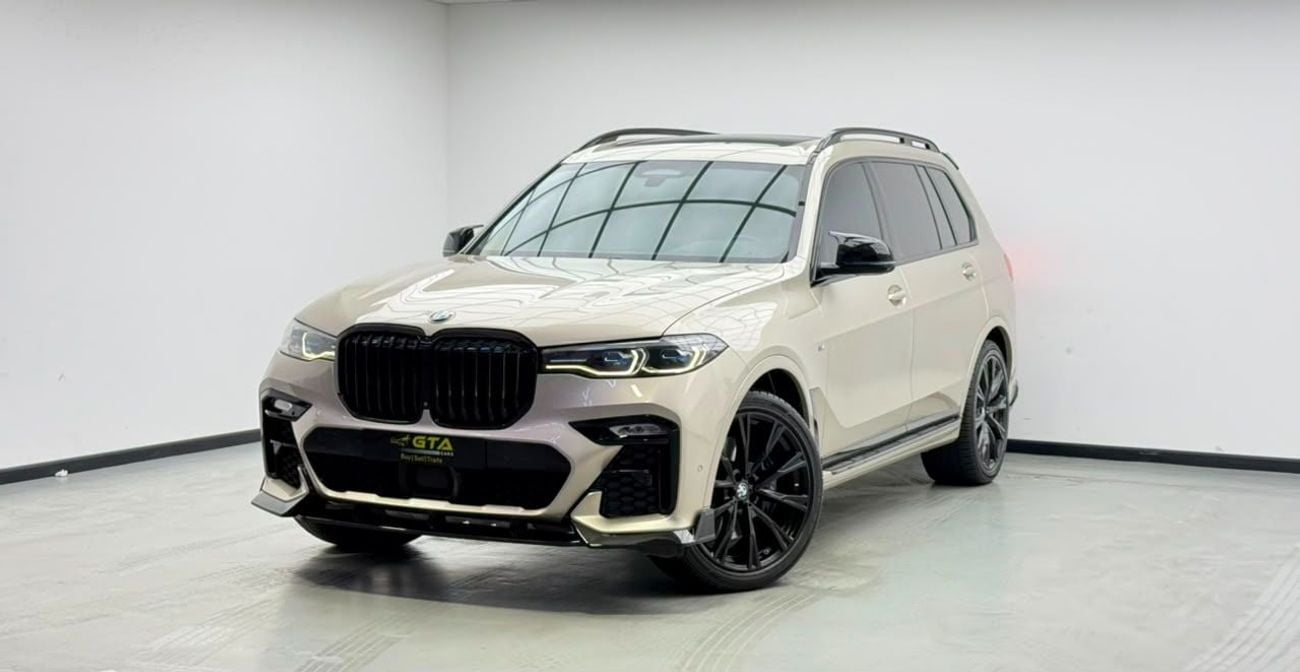 BMW X7 50i PURE EXCELLENCE 2019 BMW X7 xDrive50i M-Sport, Warranty, Full BMW Service History, Pilot Chairs, Fully Loaded, GCC