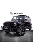 Mercedes Benz G63 AMG G63 GCC MANUFAKTUR EDITION +DOUBLE NIGHT PACKAGE CARBON INT+ 5 YEARS WARRANTY + FREE NANO COATING