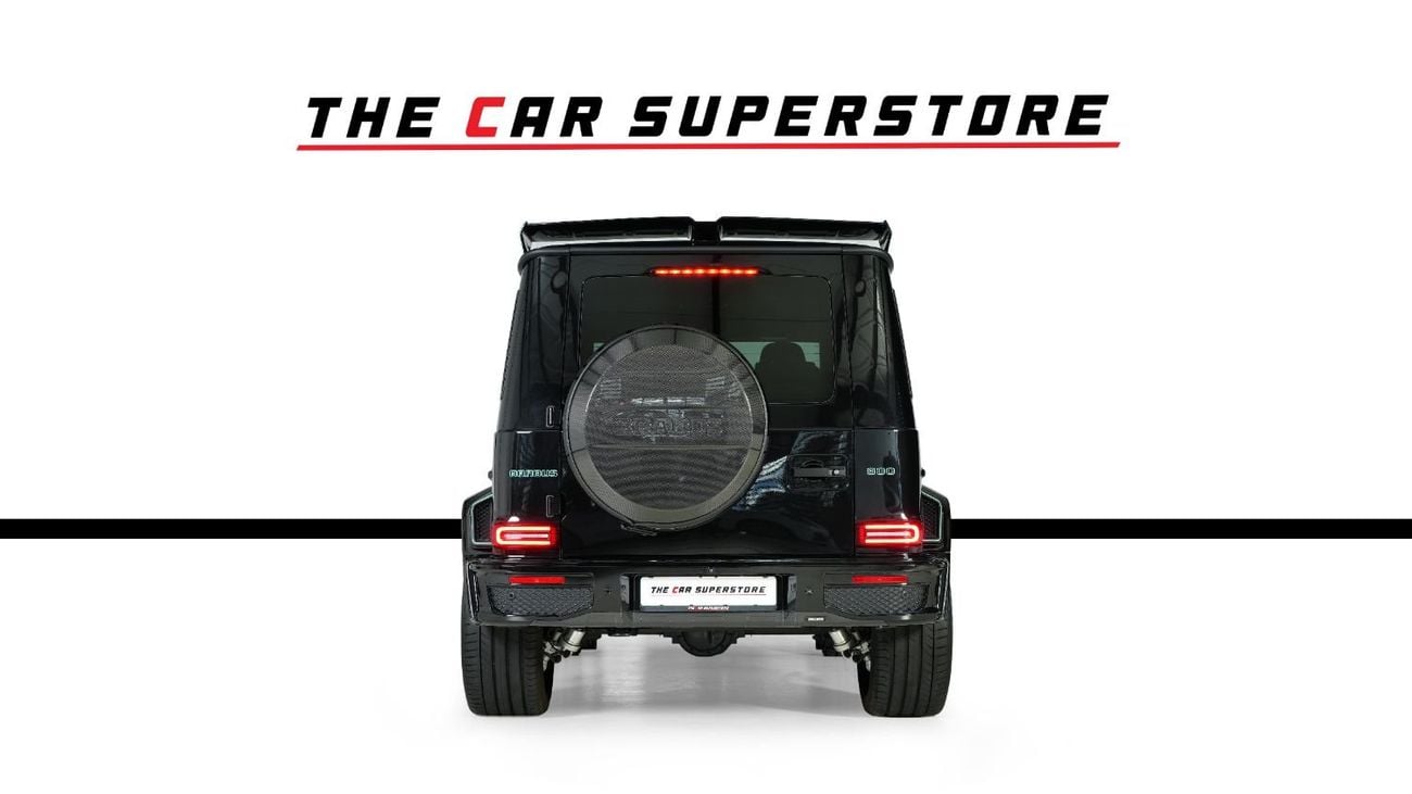 برابوس 800 - مرسيدس-AMG G 63 Brand New-BRABUS Authentication Certificate-Full Carbon Fiber Package