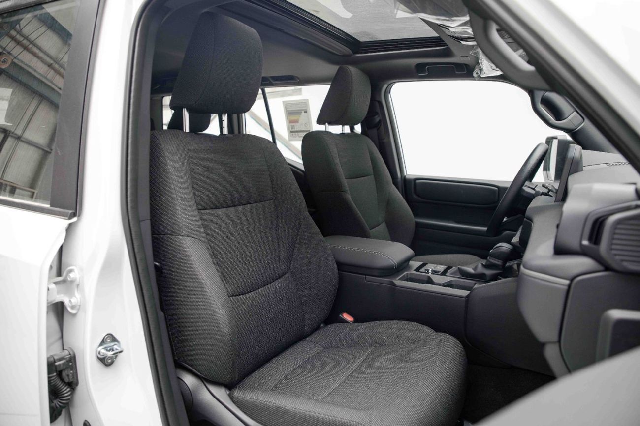 Toyota Prado Standard 2.8L Diesel - Platinum White Inside Black | Export Only
